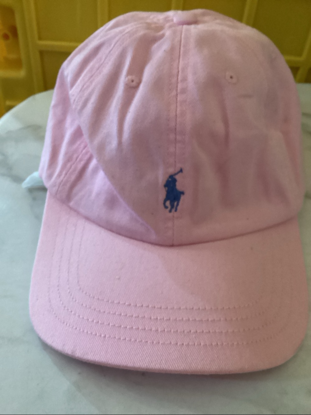 Ralph Lauren Pink Polo Pony Baseball Cap